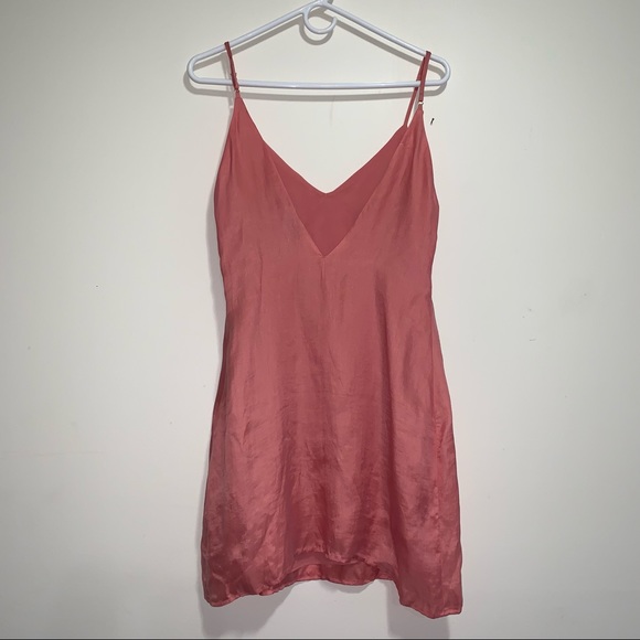 Zara Chic Relaxed Fit Halter Drape Mini Dress Size Medium - Picture 6 of 15